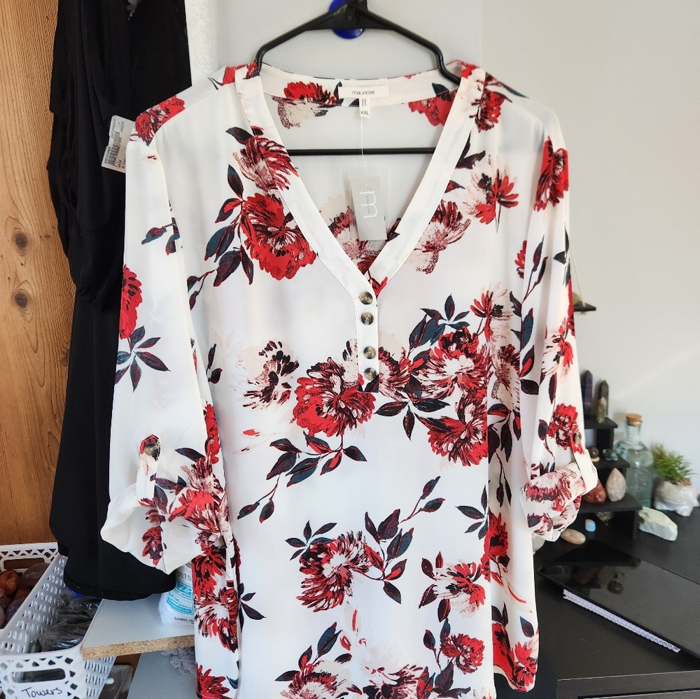 Maurices Flowy Shirt
